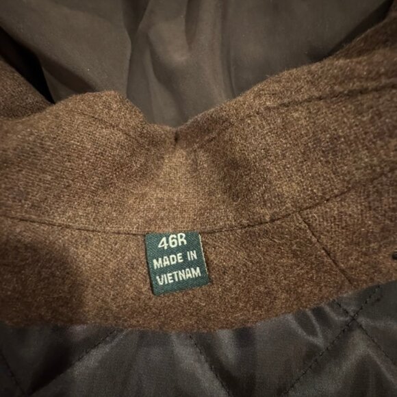 Lauren Ralph Lauren Edgar Rain Resistant Removable Liner Coat Size Small 46R - Picture 13 of 13